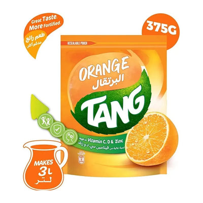 Tang - Orange - Powdered Drink Mix - 375 gm - Imported