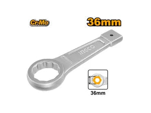 INGCO -  Ring slogging wrench 205mm HRSW036