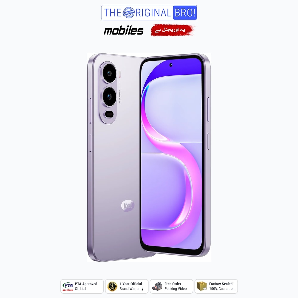 Itel City 200 | 4GB - 128GB | PTA Approved | 1 Year Official Warranty | Factory Sealed | The Original Bro Mobiles