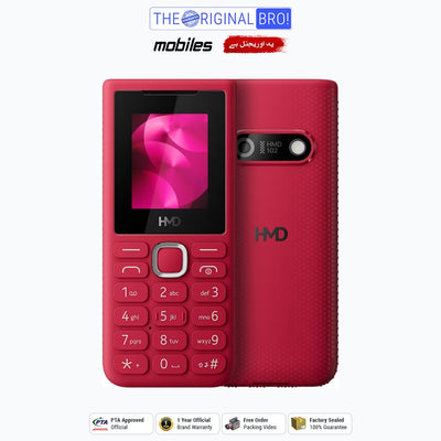 HMD 102 | PTA Approved | 1 Year Official Warranty | Factory Sealed | The Original Bro Mobiles