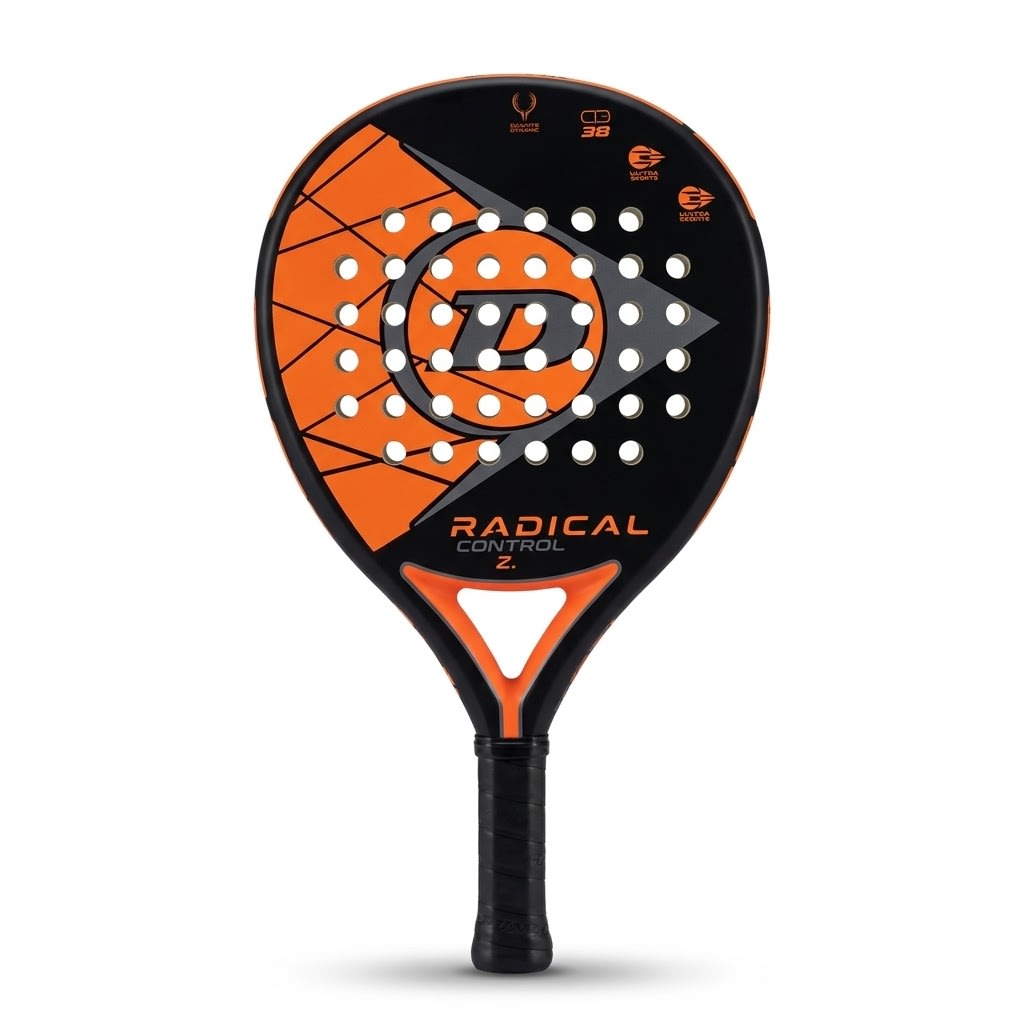Dunlop Pro - Padel Racket Collection – Fiber Glass + Foam - Beginner Padel Tennis Rackets