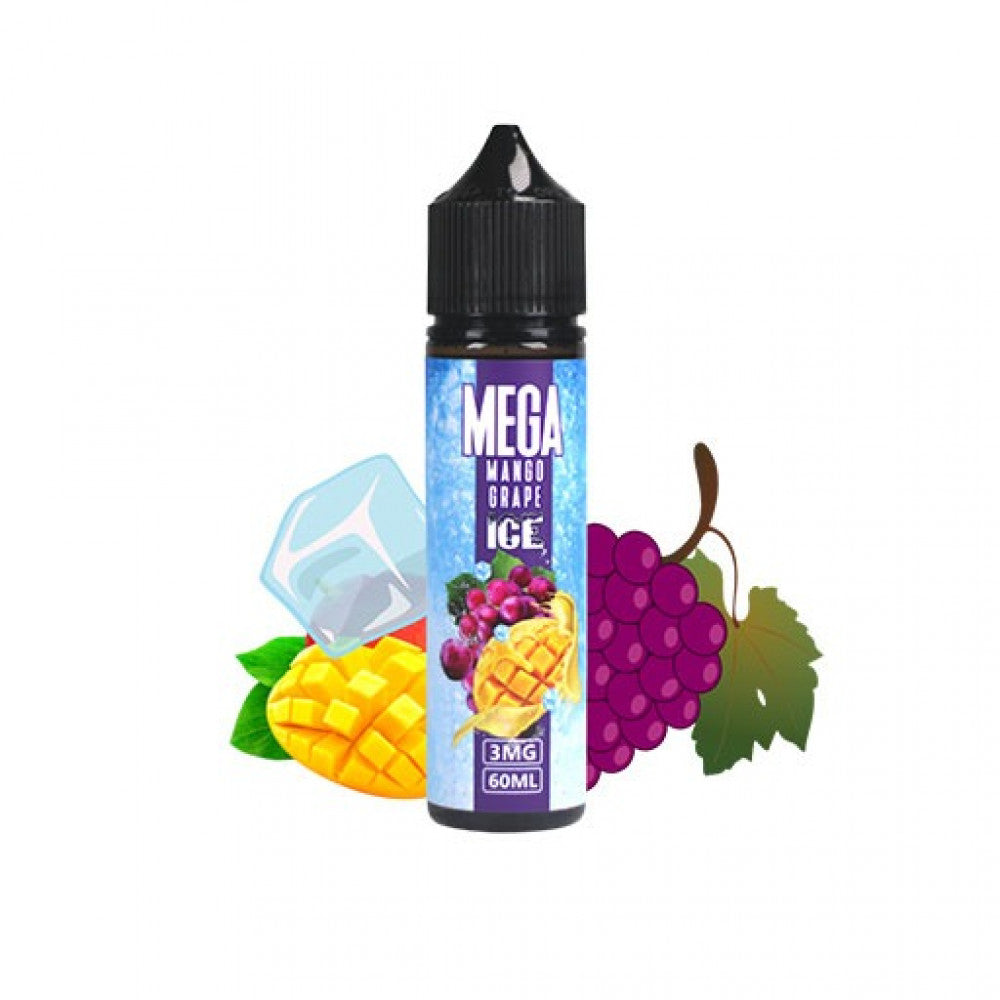 Mega Mango Grape Ice - GRAND E-LIQUIDS - 60ml - 3mg