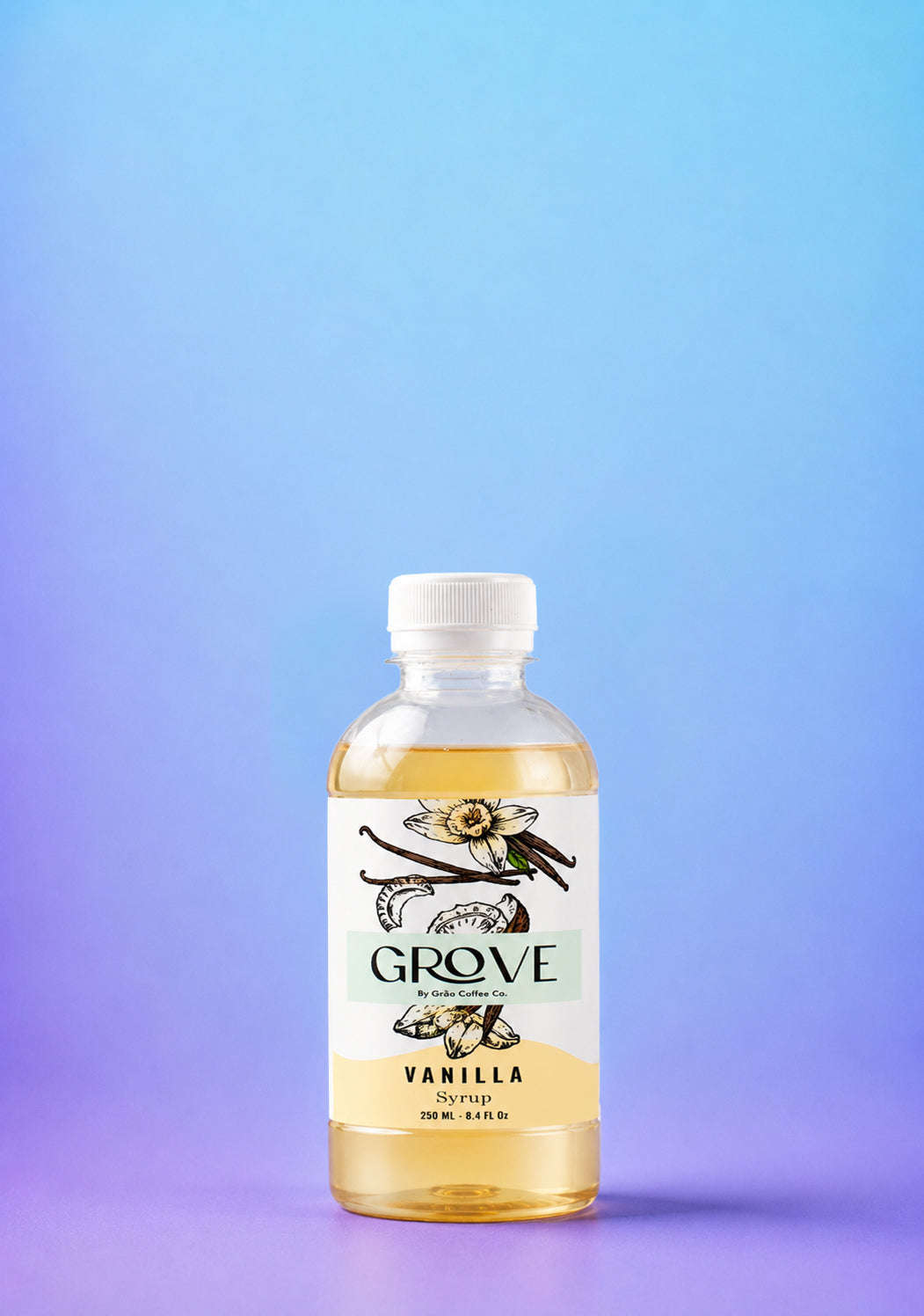 Vanilla Syrup Grao Coffee Company 
