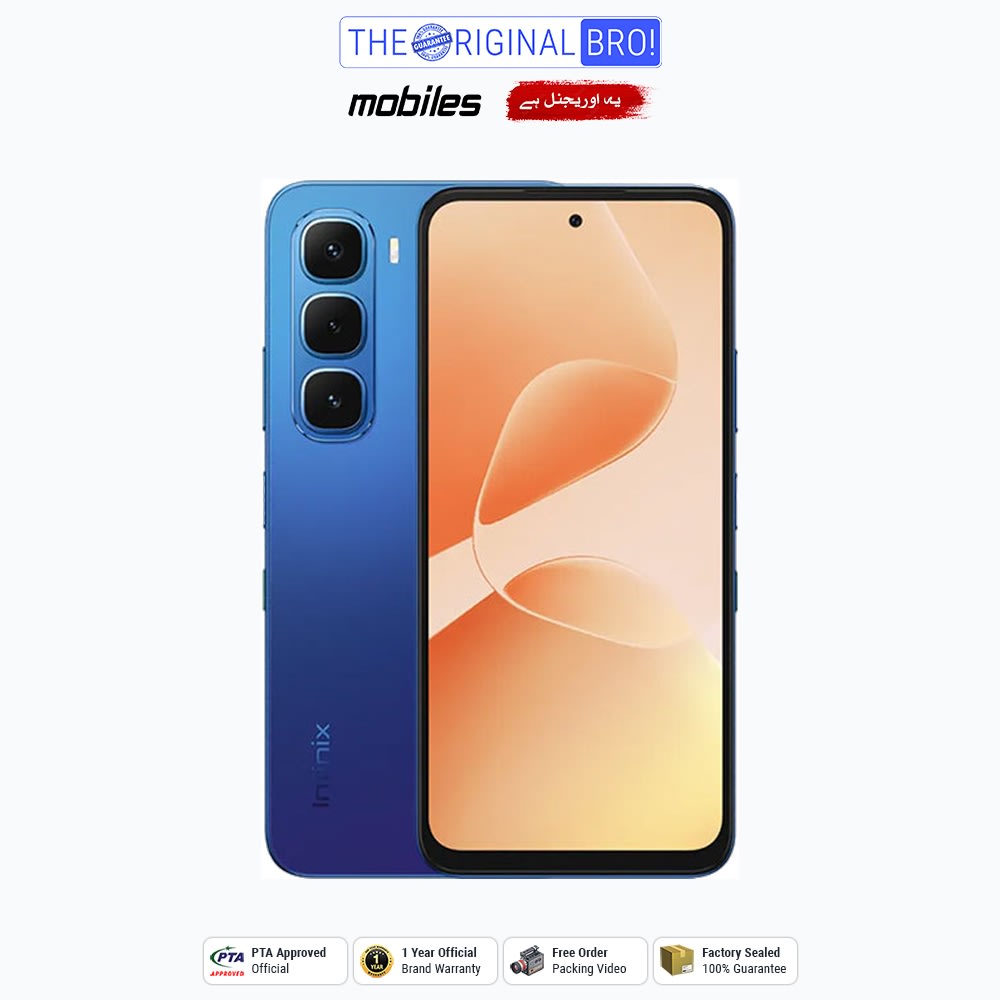 Infinix Hot 60i | 6GB - 128GB | PTA Approved | 1 Year Official Warranty | Factory Sealed | The Original Bro Mobiles