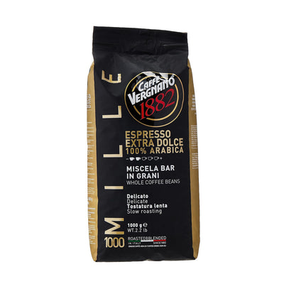 Vergnano - Extra Dolce - Coffee Beans - 100% Arabica - 1kg
