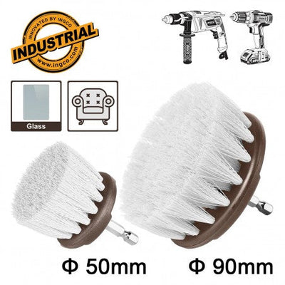 INGCO -  2 Pcs Soft bristle brush set  WCBS3235