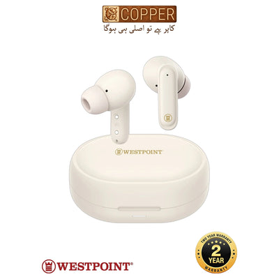 Westpoint WP-125 True Wireless Stereo (TWS) Earbuds – HD Sound & Touch Control