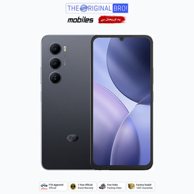 Itel A100 | 4GB - 128GB | PTA Approved | 1 Year Official Warranty | Factory Sealed | The Original Bro Mobiles