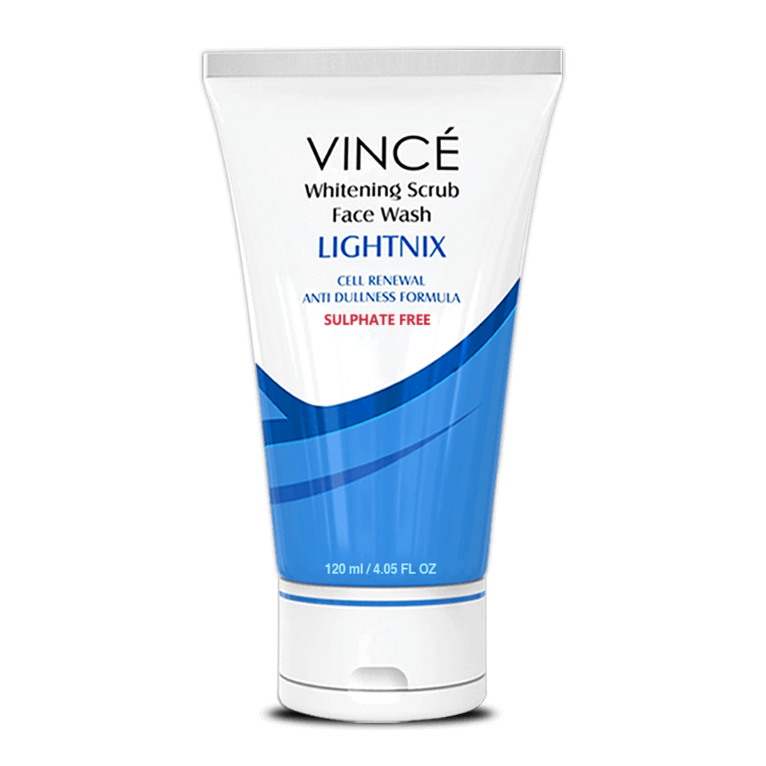 Vince - LIGHTNIX - Whitening Scrub - Face Wash - 120 ML