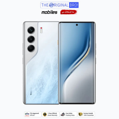 Tecno Camon 40 Pro | 8GB - 256GB | PTA Approved | 1 Year Official Warranty | Factory Sealed | The Original Bro Mobiles