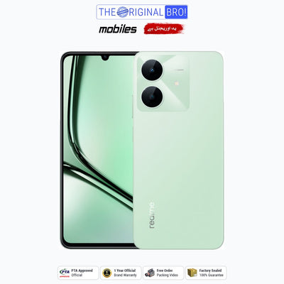 Realme Note 60x | 4GB - 64GB | PTA Approved | 1 Year Official Warranty | Factory Sealed | The Original Bro Mobiles