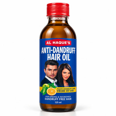 Al Haques - Anti-Dandruff Hair Oil - 125ml - Pack of 6