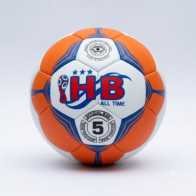 HB All Time Professional Size 5 Handball – Durable Synthetic Leather for Indoor & Outdoor Play