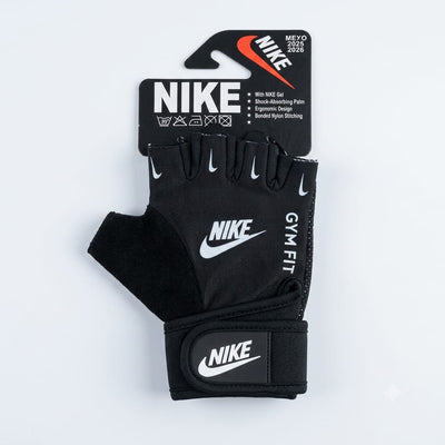 Nike Gym Fit Padded Weightlifting Gloves – Half-Finger Workout & Fitness Hand Wraps