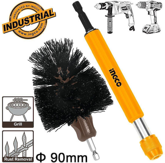 INGCO -  Bristle brush with holder  WCBH0301