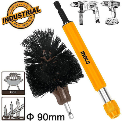 INGCO -  Bristle brush with holder  WCBH0301