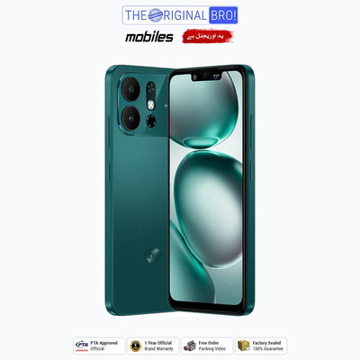 Itel A100c Special Edition | 3GB - 128GB | PTA Approved | 1 Year Official Warranty | Factory Sealed | The Original Bro Mobiles