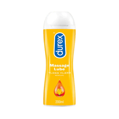 Durex Play - Massage Lube - Water Based Lube - Ylang Ylang - 200 ml