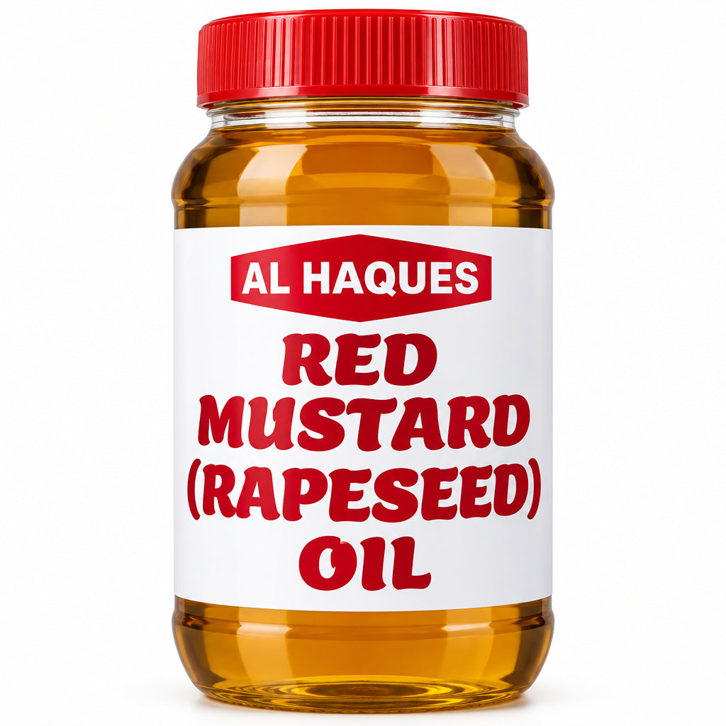 Al Haques - Pure Mustard Oil (Sarson Ka Tel) - 5L - Canister