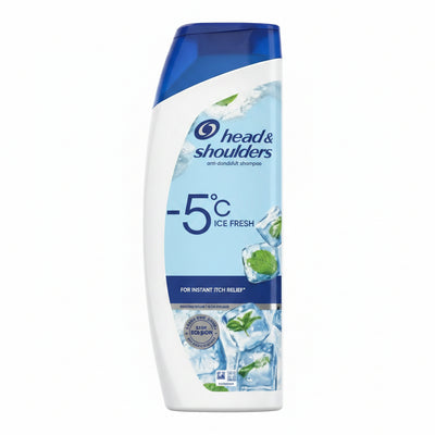 head & shoulders - ANTI-DANDRUFF SHAMPOO -5°C ICE FRESH - 185ml