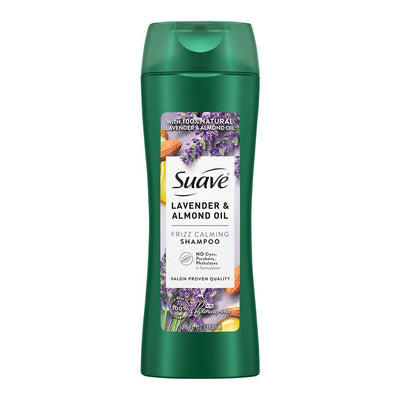 Suave - Lavender & Almond Oil Frizz - Calming Shampoo - Paraben Free - 373ml