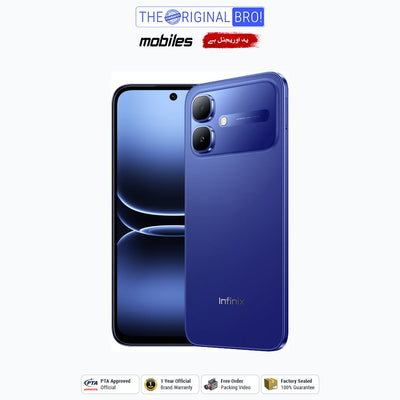 Infinix Smart 20 | 4GB - 128GB | PTA Approved | 1 Year Official Warranty | Factory Sealed | The Original Bro Mobiles