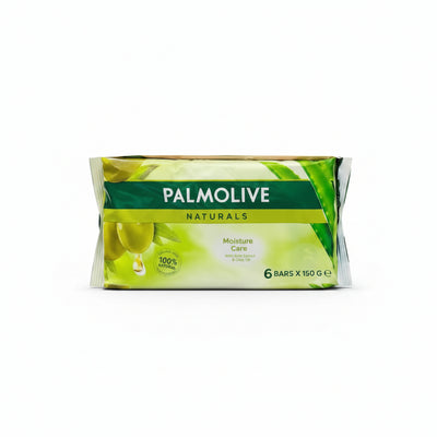 PALMOLIVE - NATURALS - SOAP BAR - MOISTURE CARE - 6 BARS X 150G
