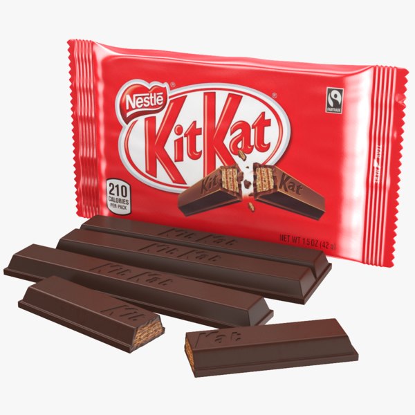 KIT KAT Milk Chocolate Wafer Bars - 4 Fingers - Bulk Box (24 Count)