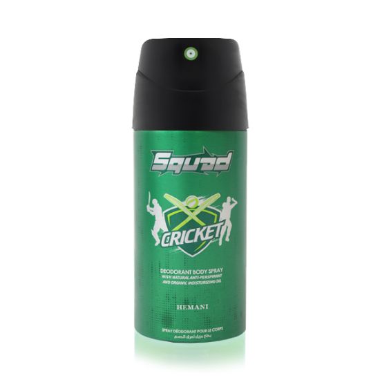 Hemani Squad - Cricket - Deodorant - Body Spray - Unisex - 150ml