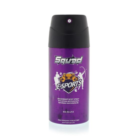 Hemani Squad - E Sports - Deodorant - Body Spray - Unisex - 150ml