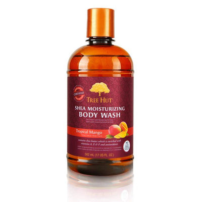 Tree Hut - Shea Moisturizing Body Wash - Tropical Mango (502ML) - Ultra Hydrating Body Wash for Nourishing Essential Body Care