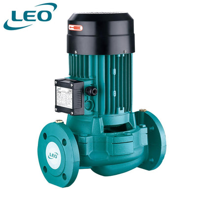 LEO - LP-1500 - 1500 W - 2.0 HP-  HOT Water INLINE Booster Pump - SIZE 2" X 2" - European STANDARD