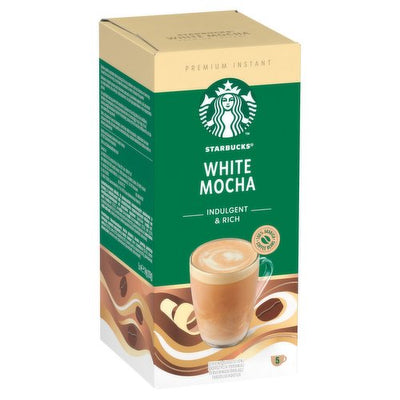 Starbucks® - White Mocha - Premium Instant Coffee - Sachets (Imported From Turkey)