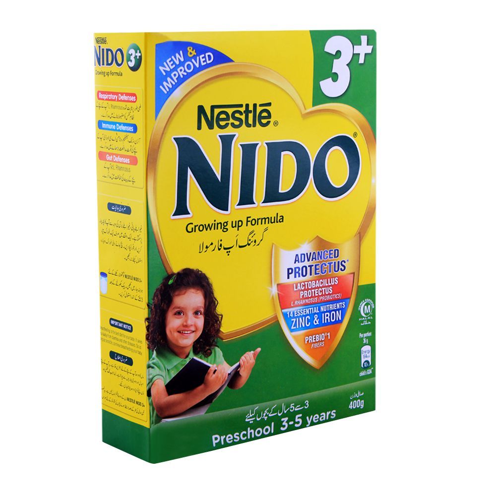 Nestle - Nido - 3+ (three plus) - Growing Up Milk - 375 gm (2 Packs)