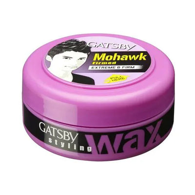 Gatsby - Mohawk Firmed Hair - Styling Wax - Pink 75g