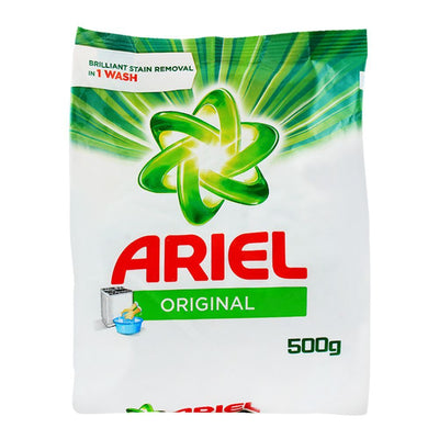 Ariel - Original Washing Powder - Laundry Detergent - 500g - 6 packs