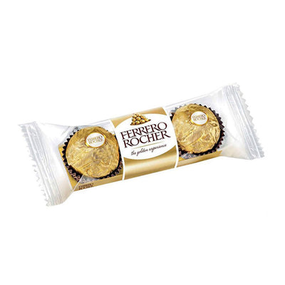 Ferrero Rocher Chocolate - T3 - 37.5 gram - 16 Count (48 Pcs)