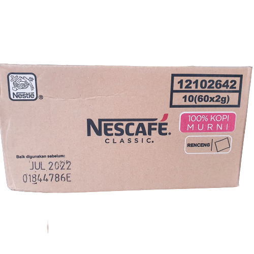 Nescafe - Classic Coffee - Instant - Glass Bottles (Imported)