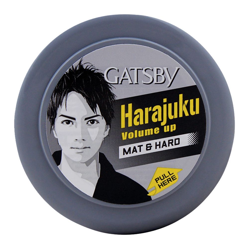 Gatsby - Harajuku - Matte & Hard - Hair Styling Wax - 75g