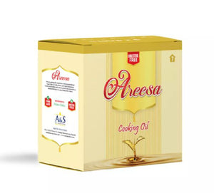 Areesa - Pure Cooking Oil - Olein Oil - 10.8 Liters (900mlx12) (Pouches)