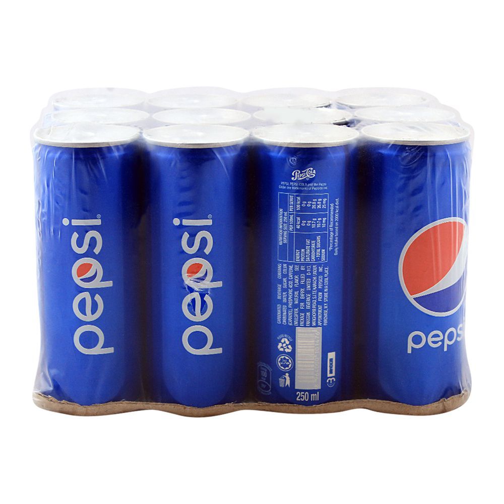 Pepsi 250 ML (12 Cans)
