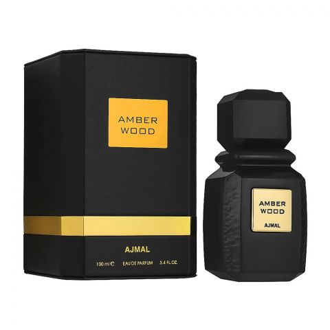 Ajmal Amber Wood Eau De Parfum - Fragrance - For Men & Women - 100ml