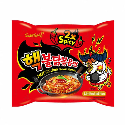 Samyang - Hot Chicken Ramen - 2X Spicy Noodle - 140G - Pack of 5
