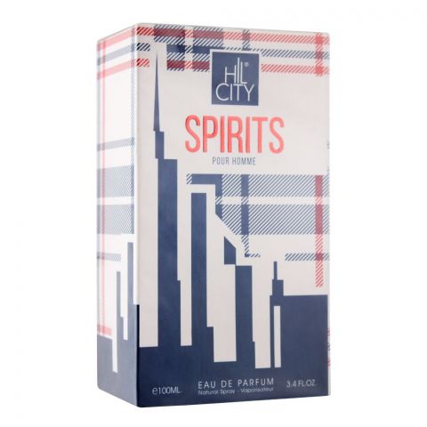 Hil City Spirits Pour Homme Eau De Parfum - Fragrance - For Men - 100ml
