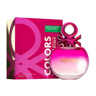 United Colors of Benetton - Benetton Colors Pink Eau De Toilette - Fragrance For Women - 80ml