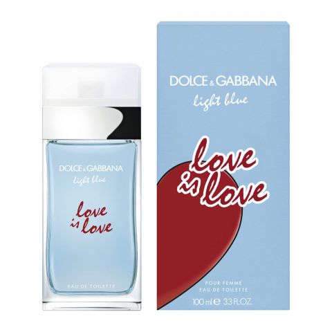 Dolce & Gabbana Light Blue Love Is Love Pour Femme Eau De Toilette - Fragrance For Women - 100ml