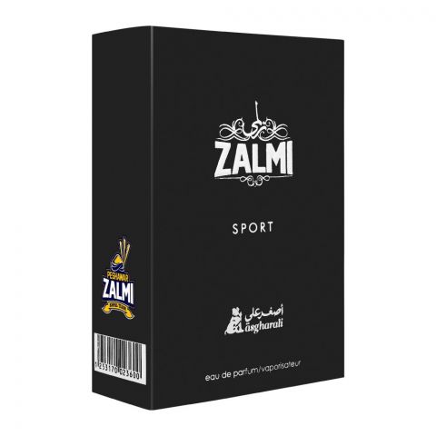 Asgharali Zalmi Sport Eau De Parfum - Fragrance - For Men - 50ml