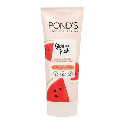 Pond's - Juice Collection - Glow In A Flash Facial Cleanser - Watermelon Extract - 90g
