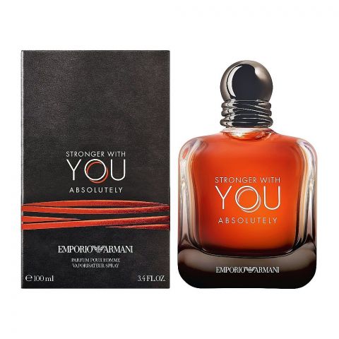 Giorgio Arman Stronger With You Absolutely Pour Homme Eau De Parfum - Fragrance - For Men - 100ml
