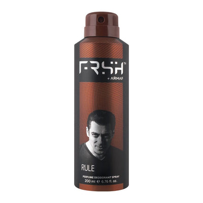 Frsh + Armaf - Perfume Deodorant - Long Lasting Body Spray - 200ML - Brown For Men
- Rule